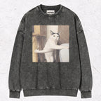 SILLY STANDING CAT TEE & SWEAT & HOOD