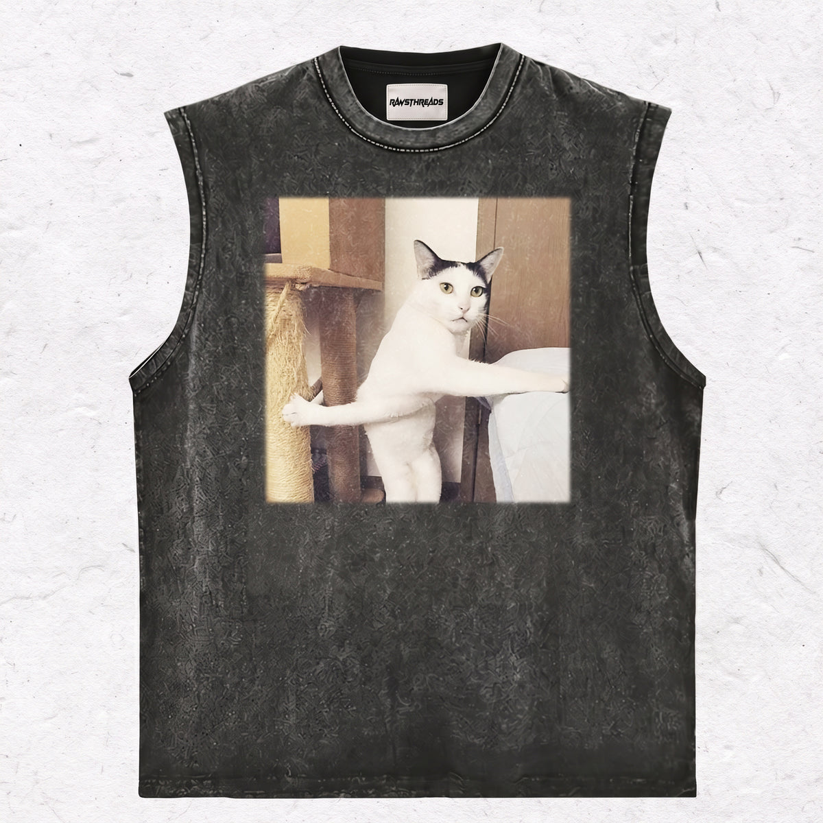SILLY STANDING CAT TEE & SWEAT & HOOD