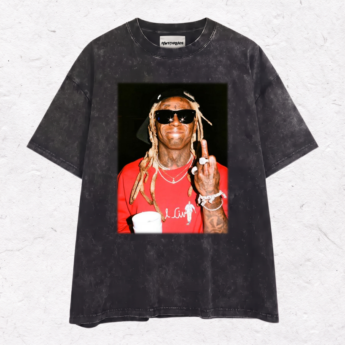 LIL WAYNE MIDDLE FINGER TEE & SWEAT & HOOD