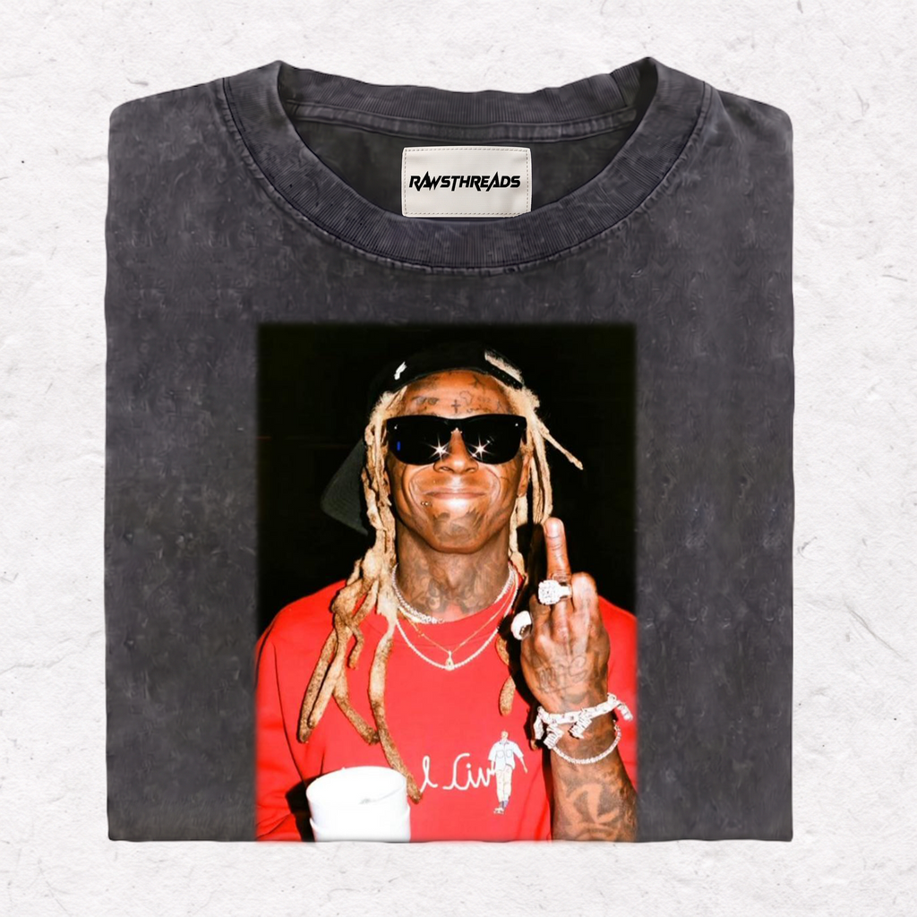 LIL WAYNE MIDDLE FINGER TEE & SWEAT & HOOD