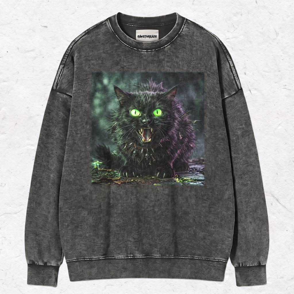 FEROCIOUS GOTHIC KITTY TEE & SWEAT & HOOD