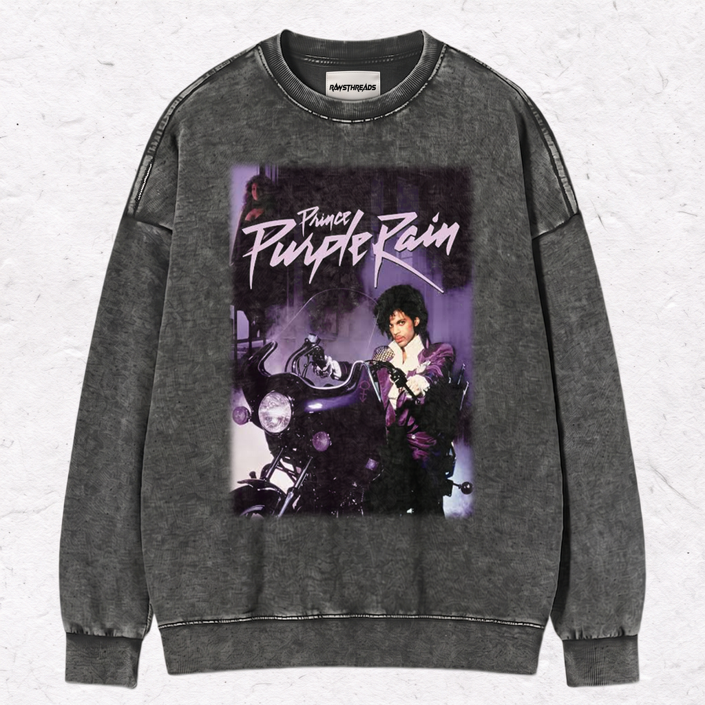 PURPLE RAIN TEE & SWEAT & HOOD