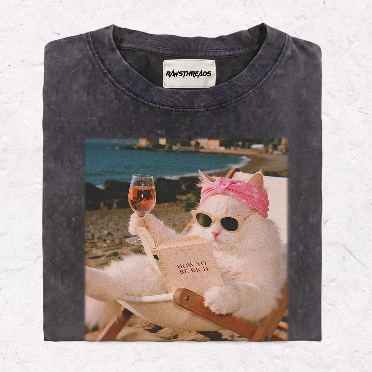 LUXURY BEACH CAT TEE & SWEAT & HOOD