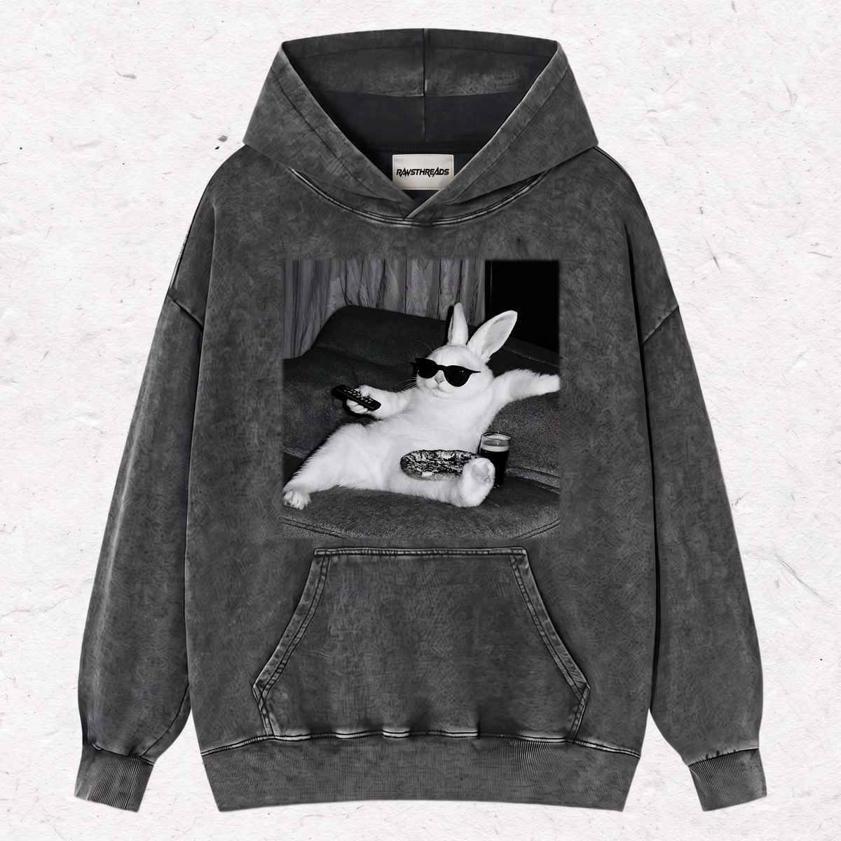 LAZY HOME BUNNY TEE & SWEAT & HOOD