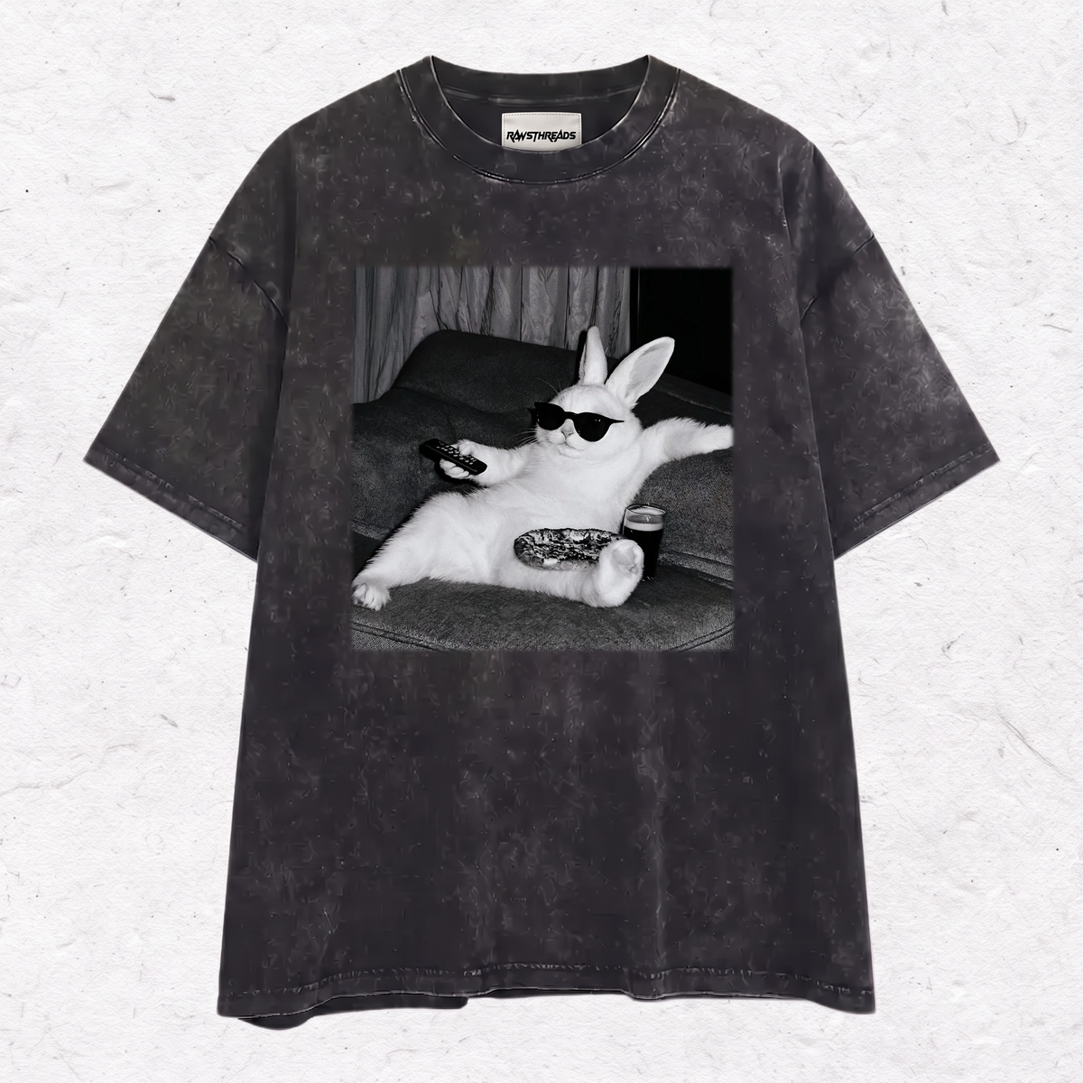 LAZY HOME BUNNY TEE & SWEAT & HOOD