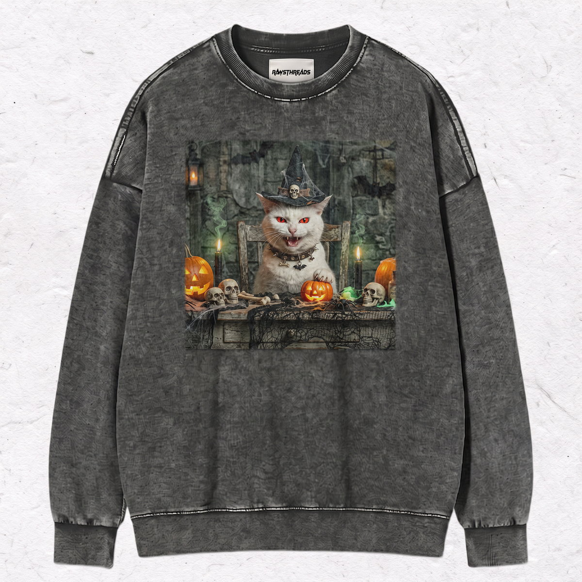 SPOOKY WIZARD KITTY TEE & SWEAT & HOOD