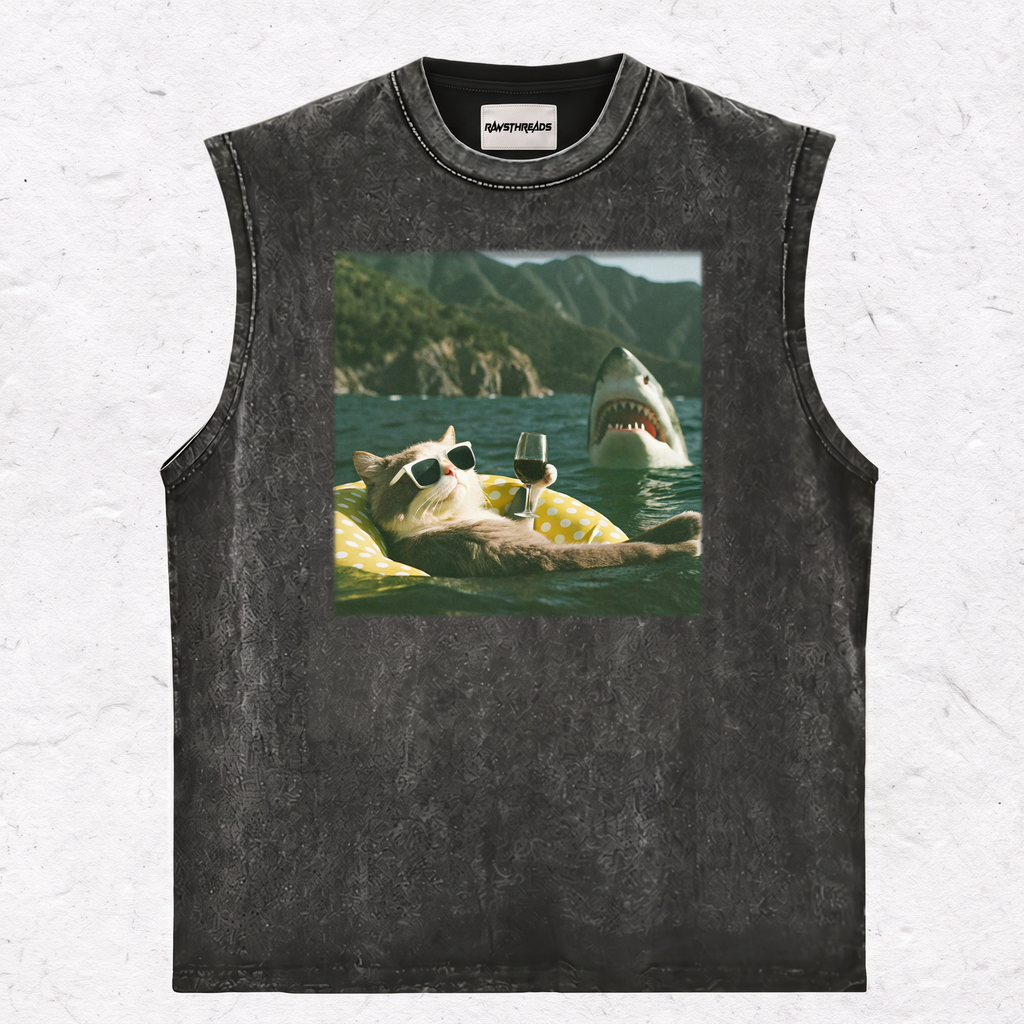 RISKY SUMMER CAT TEE & SWEAT & HOOD