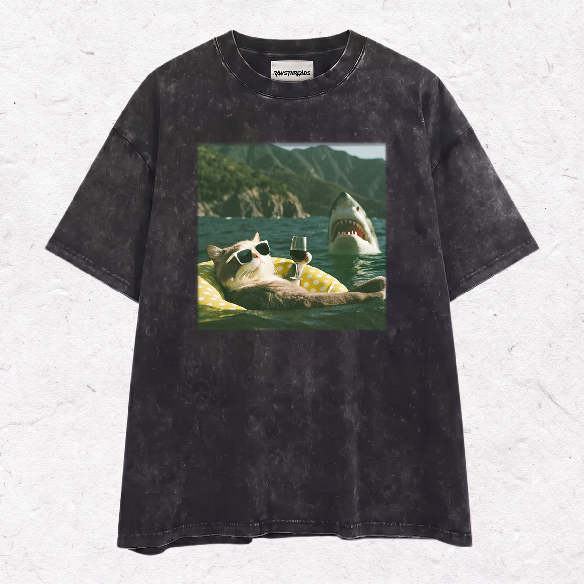 RISKY SUMMER CAT TEE & SWEAT & HOOD
