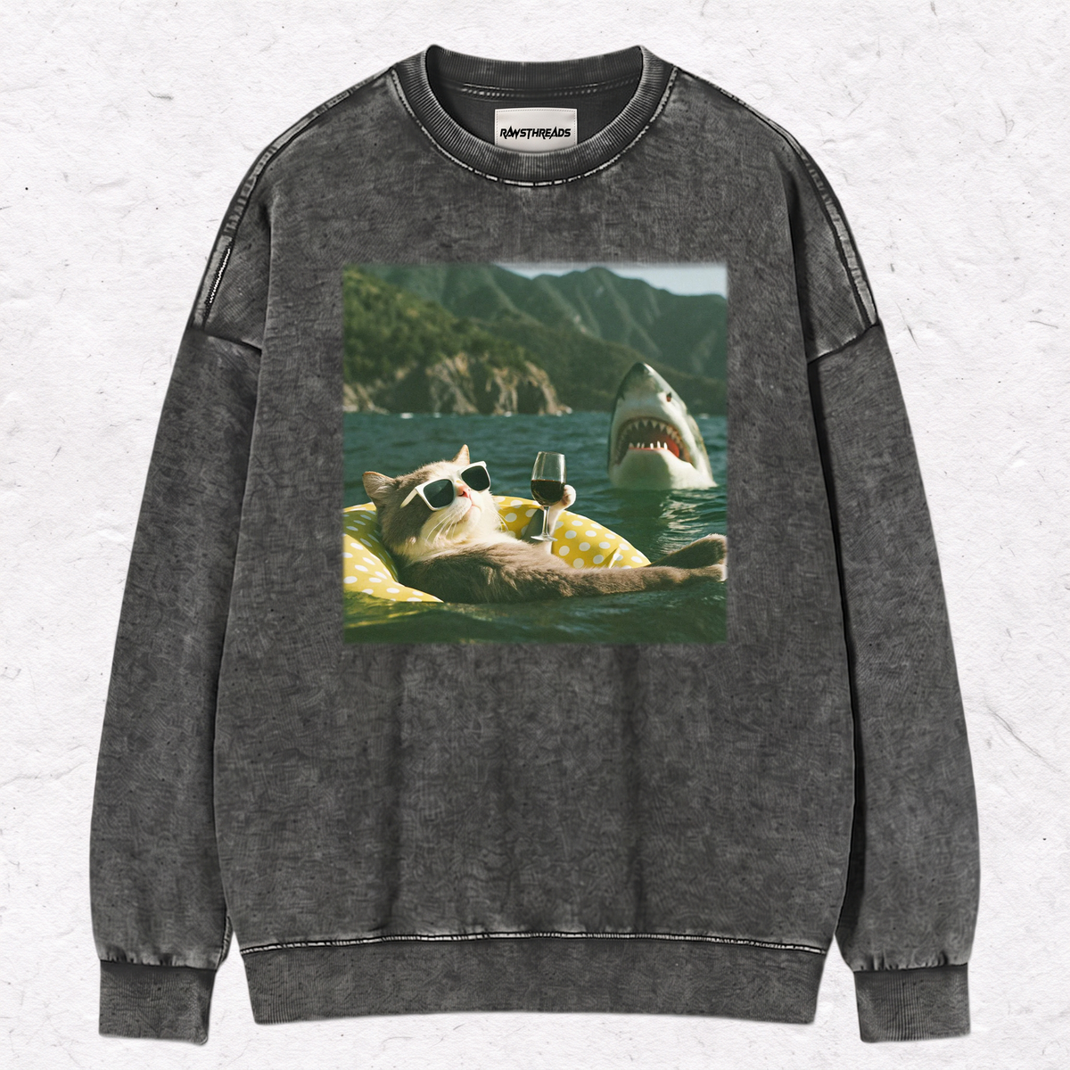 RISKY SUMMER CAT TEE & SWEAT & HOOD