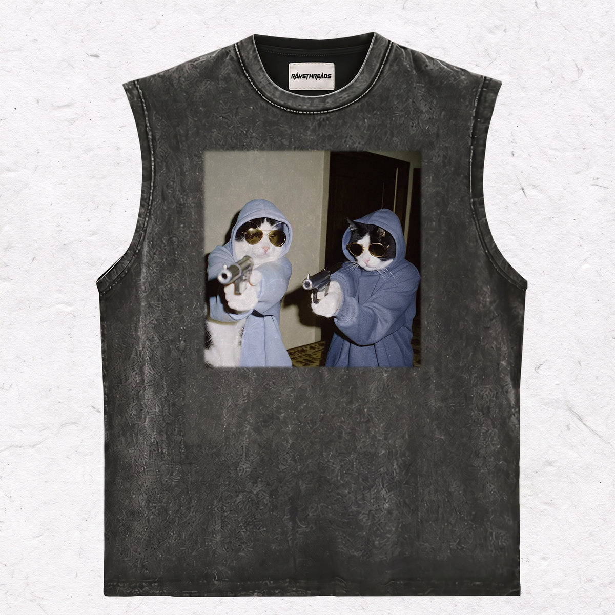 COOL GUNSLINGER FELINES TEE & SWEAT & HOOD