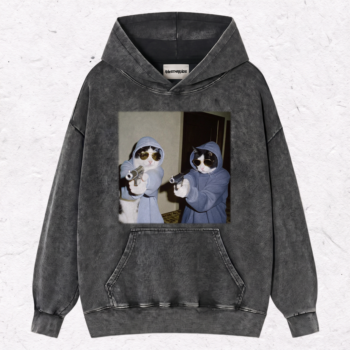 COOL GUNSLINGER FELINES TEE & SWEAT & HOOD
