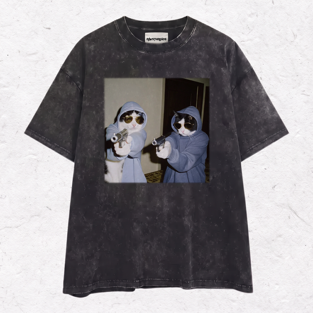 COOL GUNSLINGER FELINES TEE & SWEAT & HOOD