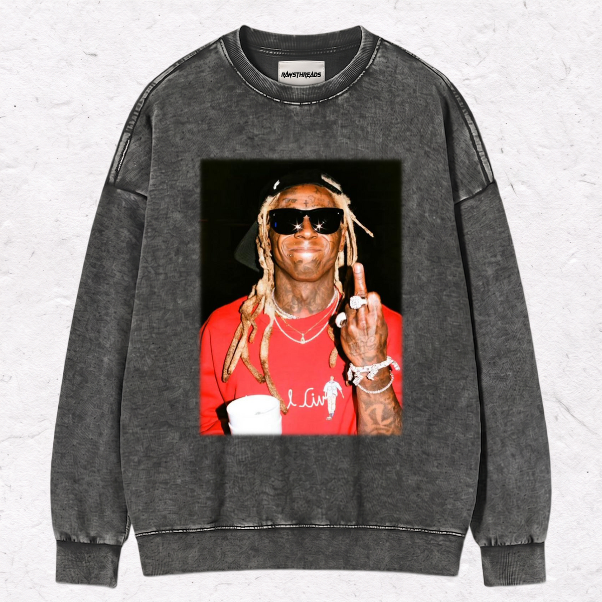 LIL WAYNE MIDDLE FINGER TEE & SWEAT & HOOD