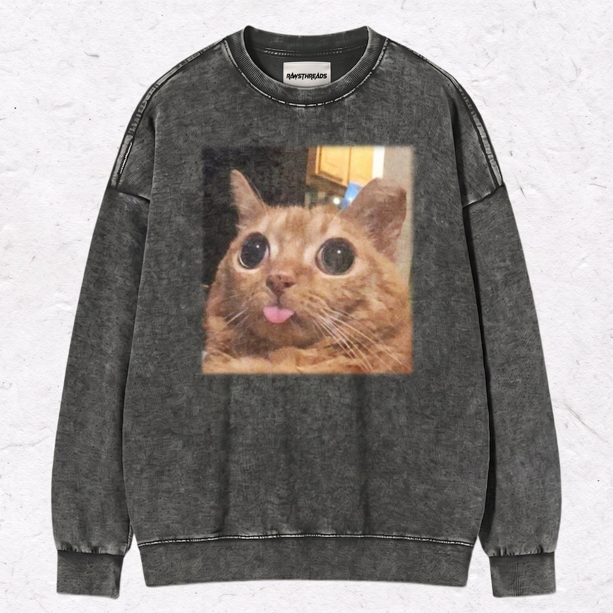 TONGUE OUT KITTY TEE & SWEAT & HOOD