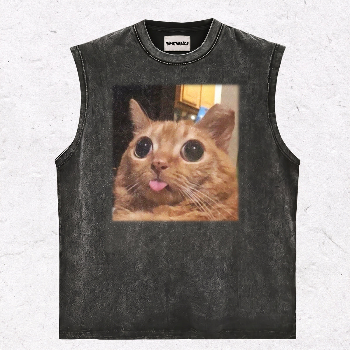 TONGUE OUT KITTY TEE & SWEAT & HOOD
