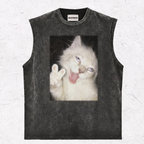 PEACE SIGN KITTEN TEE & SWEAT & HOOD