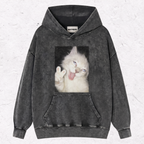 PEACE SIGN KITTEN TEE & SWEAT & HOOD