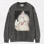 PEACE SIGN KITTEN TEE & SWEAT & HOOD