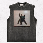 JUMPING DARK FELINE TEE & SWEAT & HOOD