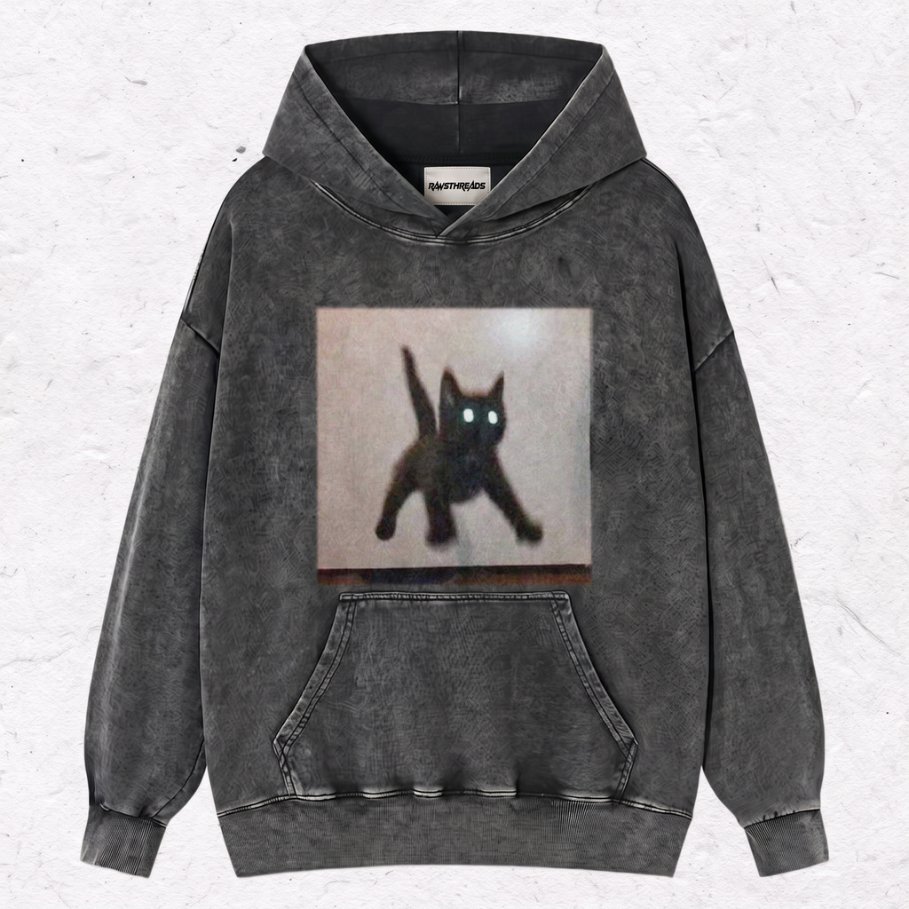 JUMPING DARK FELINE TEE & SWEAT & HOOD