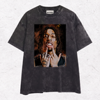 LIL TECCA MIDDLE FINGER TEE & SWEAT & HOOD