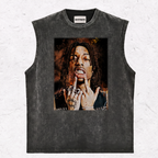 LIL TECCA MIDDLE FINGER TEE & SWEAT & HOOD