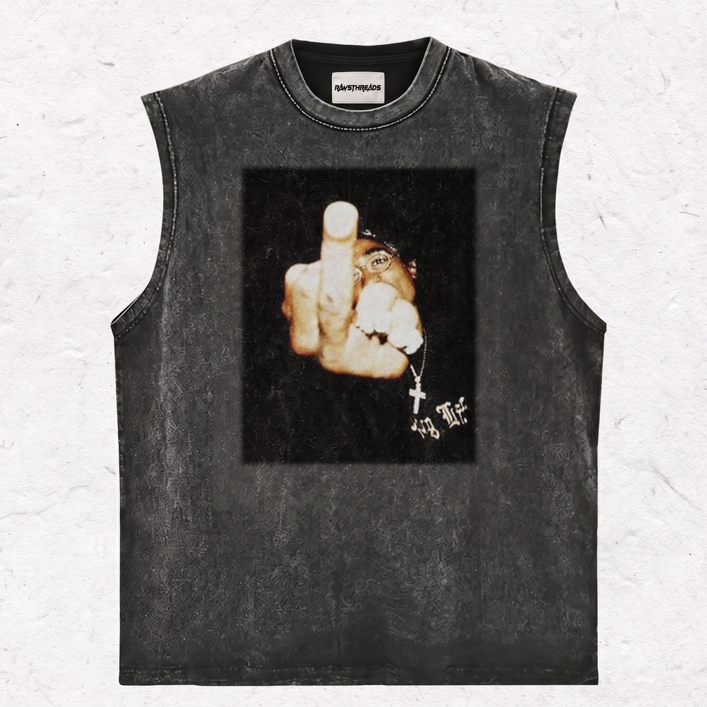 2 PAC MIDDLE FINGER TEE & SWEAT & HOOD