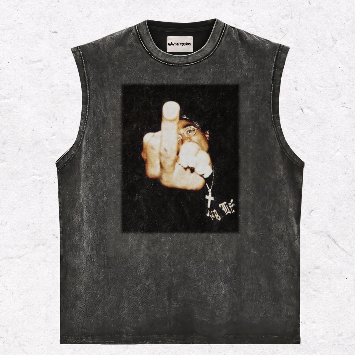 2 PAC MIDDLE FINGER TEE & SWEAT & HOOD