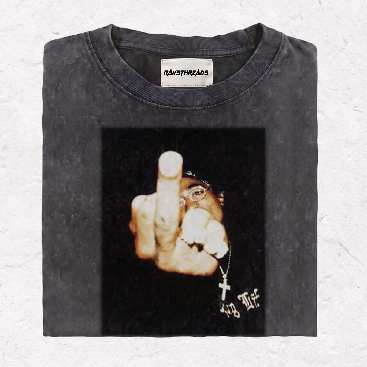 2 PAC MIDDLE FINGER TEE & SWEAT & HOOD