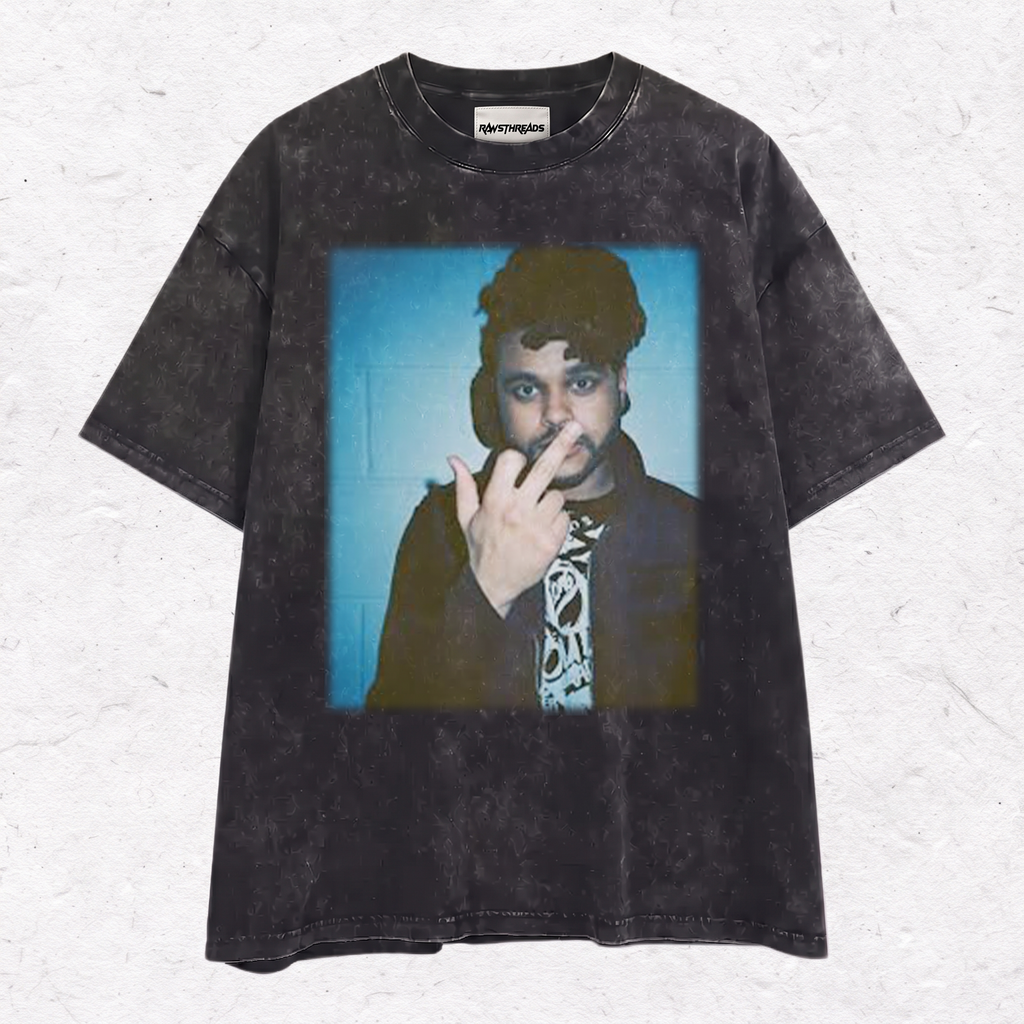 THE WEEKND MIDDLE FINGER TEE & SWEAT & HOOD