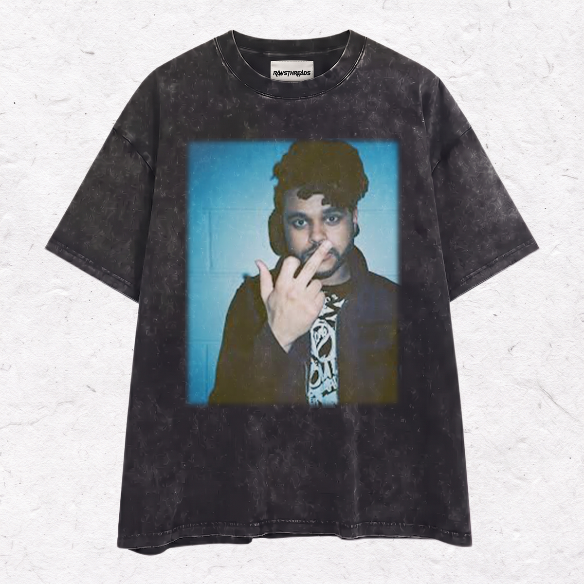 THE WEEKND MIDDLE FINGER TEE & SWEAT & HOOD