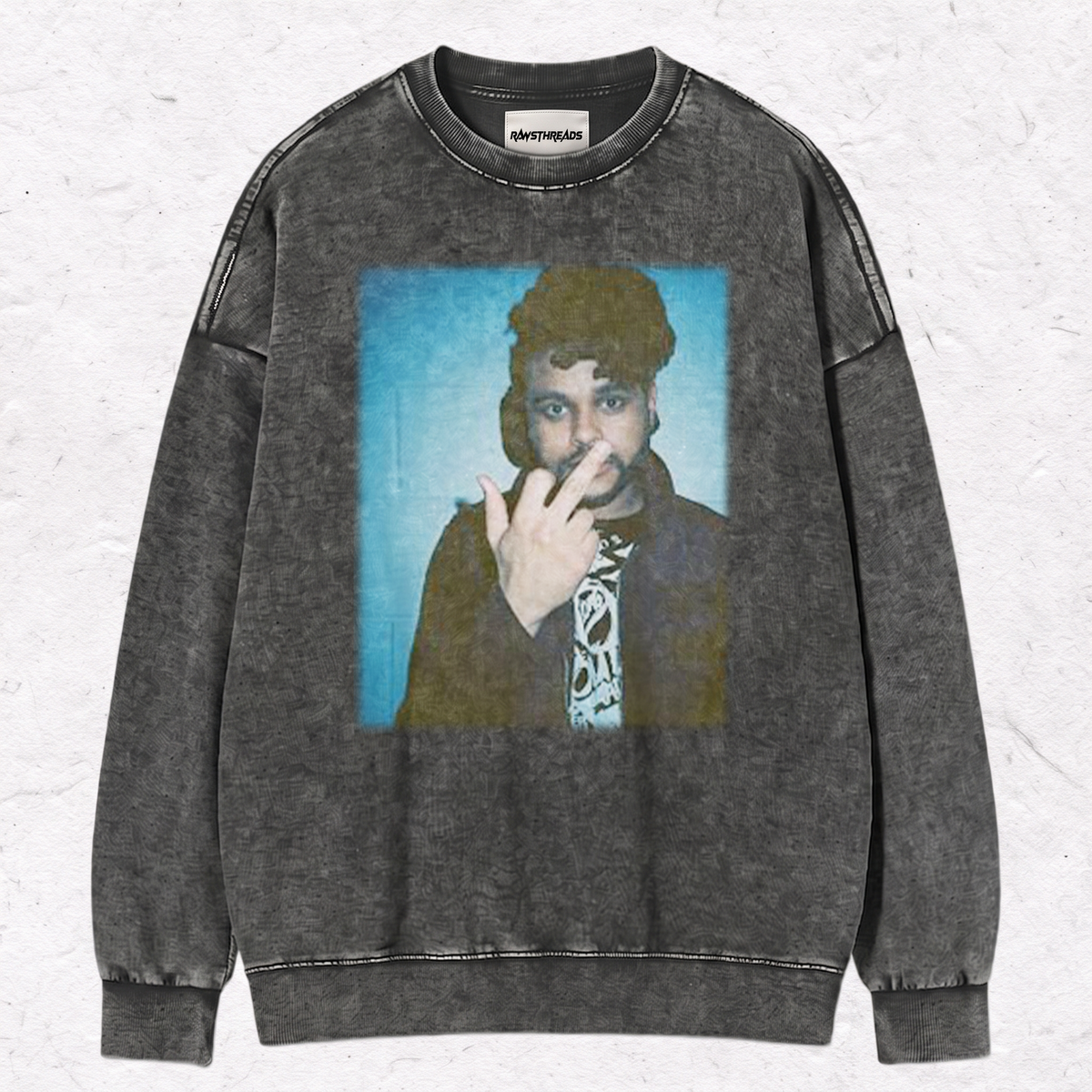 THE WEEKND MIDDLE FINGER TEE & SWEAT & HOOD