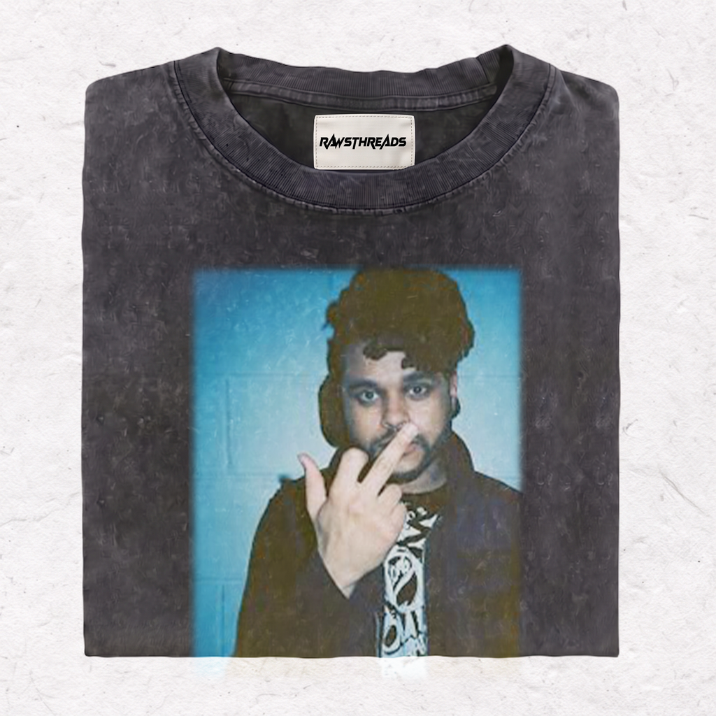 THE WEEKND MIDDLE FINGER TEE & SWEAT & HOOD