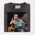 JOHNNY CASH MIDDLE FINGER TEE & SWEAT & HOOD