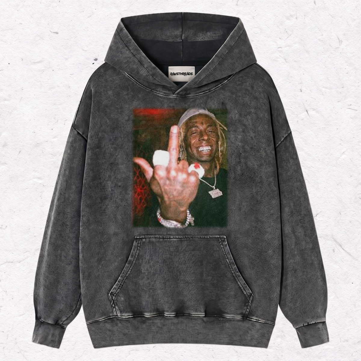 LIL WAYNE V2 MIDDLE FINGER TEE & SWEAT & HOOD