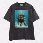 OCEAN EXPLORER FELINE TEE & SWEAT & HOOD