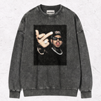 CHRIS BROWN V2 MIDDLE FINGER TEE & SWEAT & HOOD