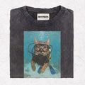 OCEAN EXPLORER FELINE TEE & SWEAT & HOOD